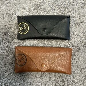 2 Ray-Ban sunglass cases